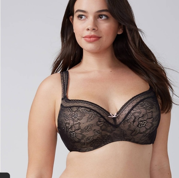 Cacique Other - Modern Lace Balconette Bra 38G Cacique Other - Modern Lace Balconette Bra 38G